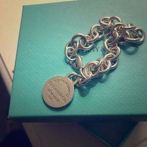 Tiffany & Co Round Tag Bracelet